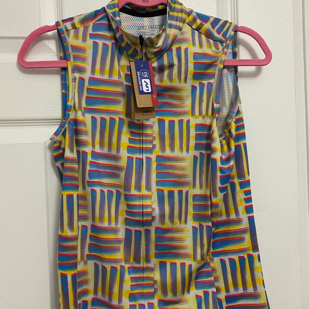 Specialized woman cycling vest jersey
